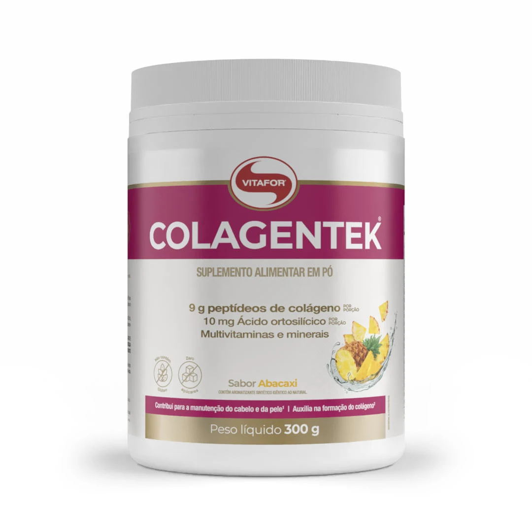 Embalagem do Colagentek Abacaxi 300g