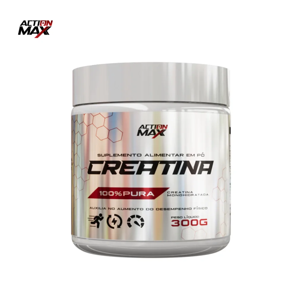 Embalagem do Creatina Action Max 300g
