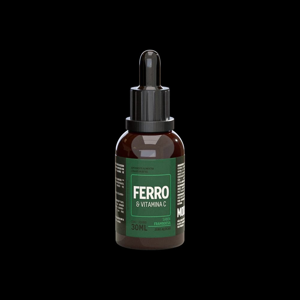 Embalagem do Ferro + Vitamina C em gotas 30ml