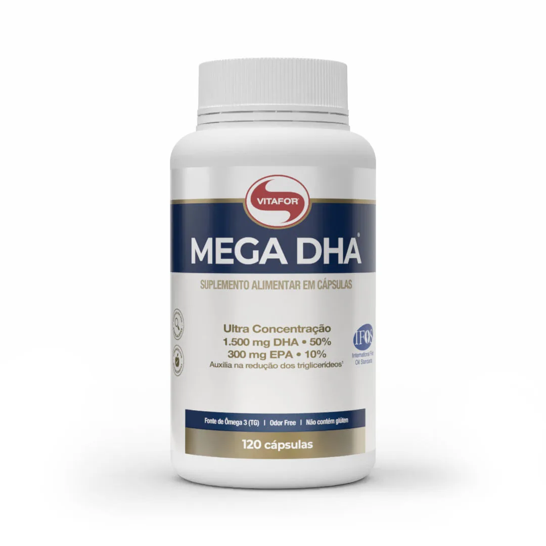 Embalagem do Mega DHA 120 caps