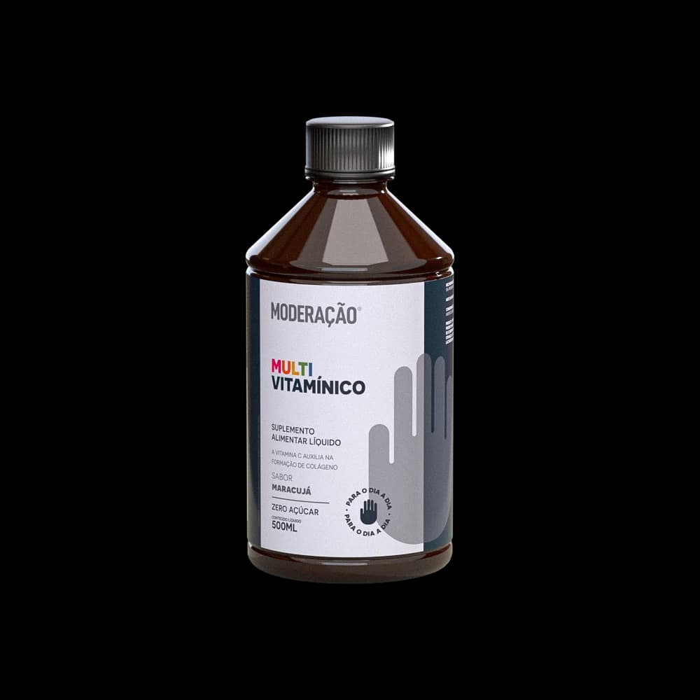 Embalagem do Multivitamínico Líquido 500ml
