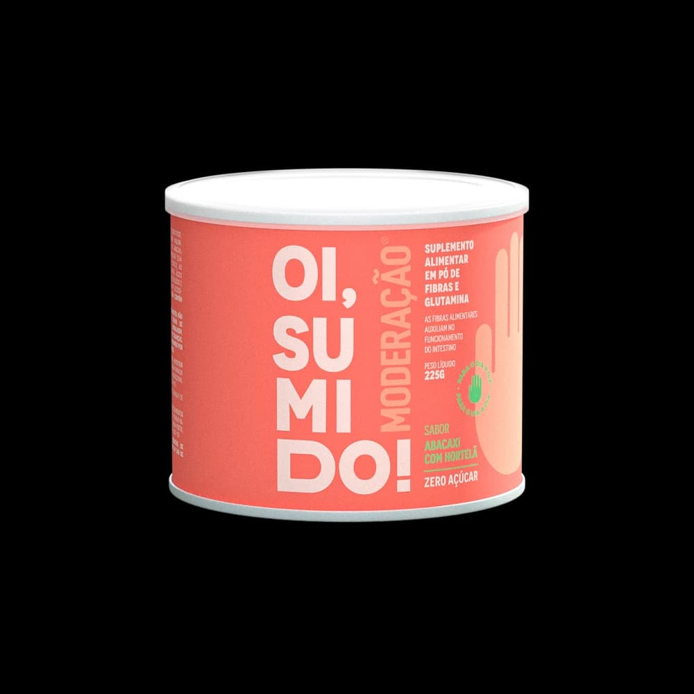 Embalagem do Oi, Sumido! Abacaxi com Hortelã 225g