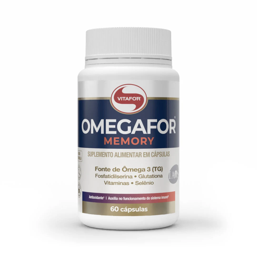 Embalagem do Omegafor Memory 60 caps