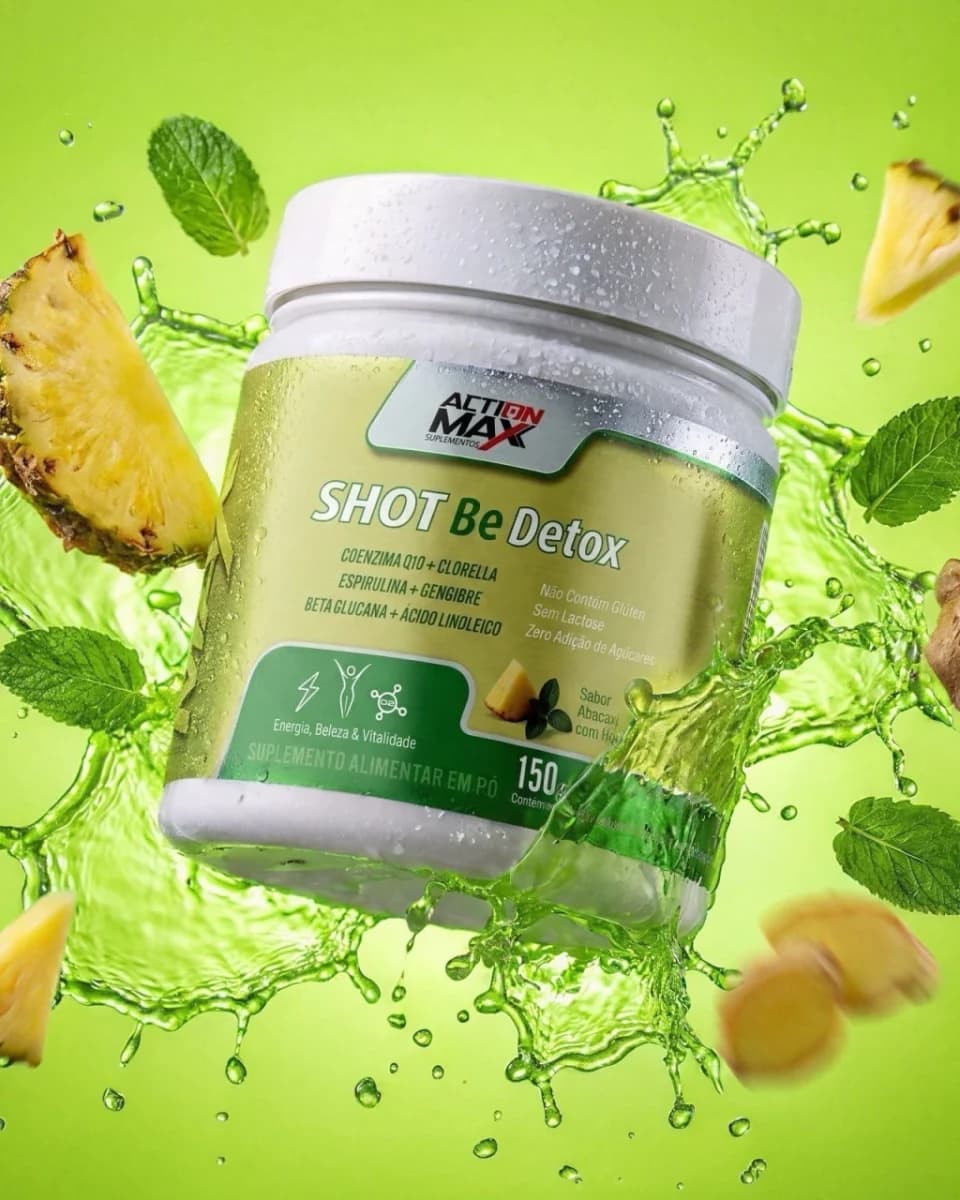 Embalagem do Shot Be Detox