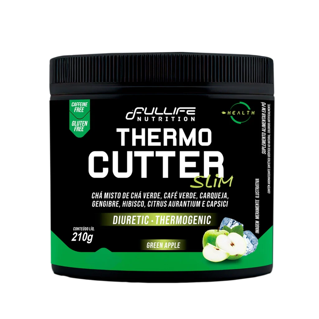 Embalagem do Thermo Cutter Green Apple 210g