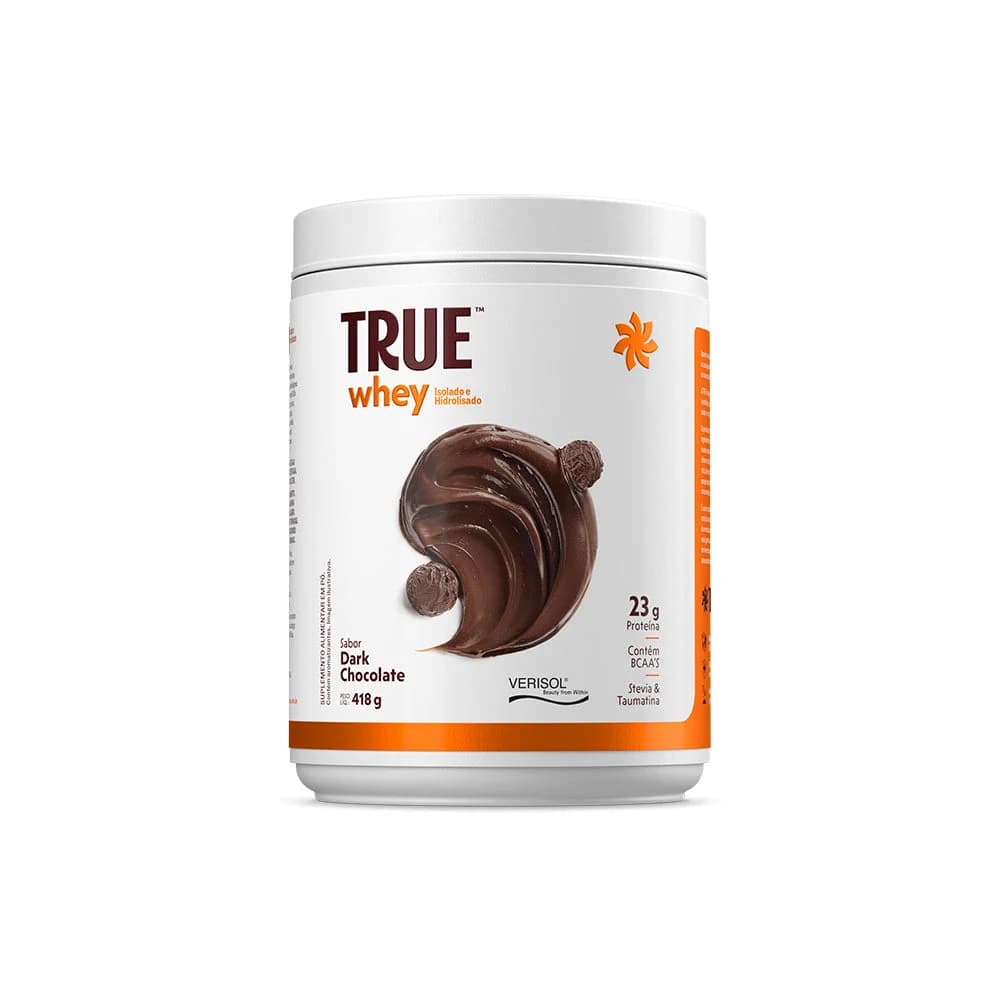 Embalagem do True Whey Dark Chocolate 418g